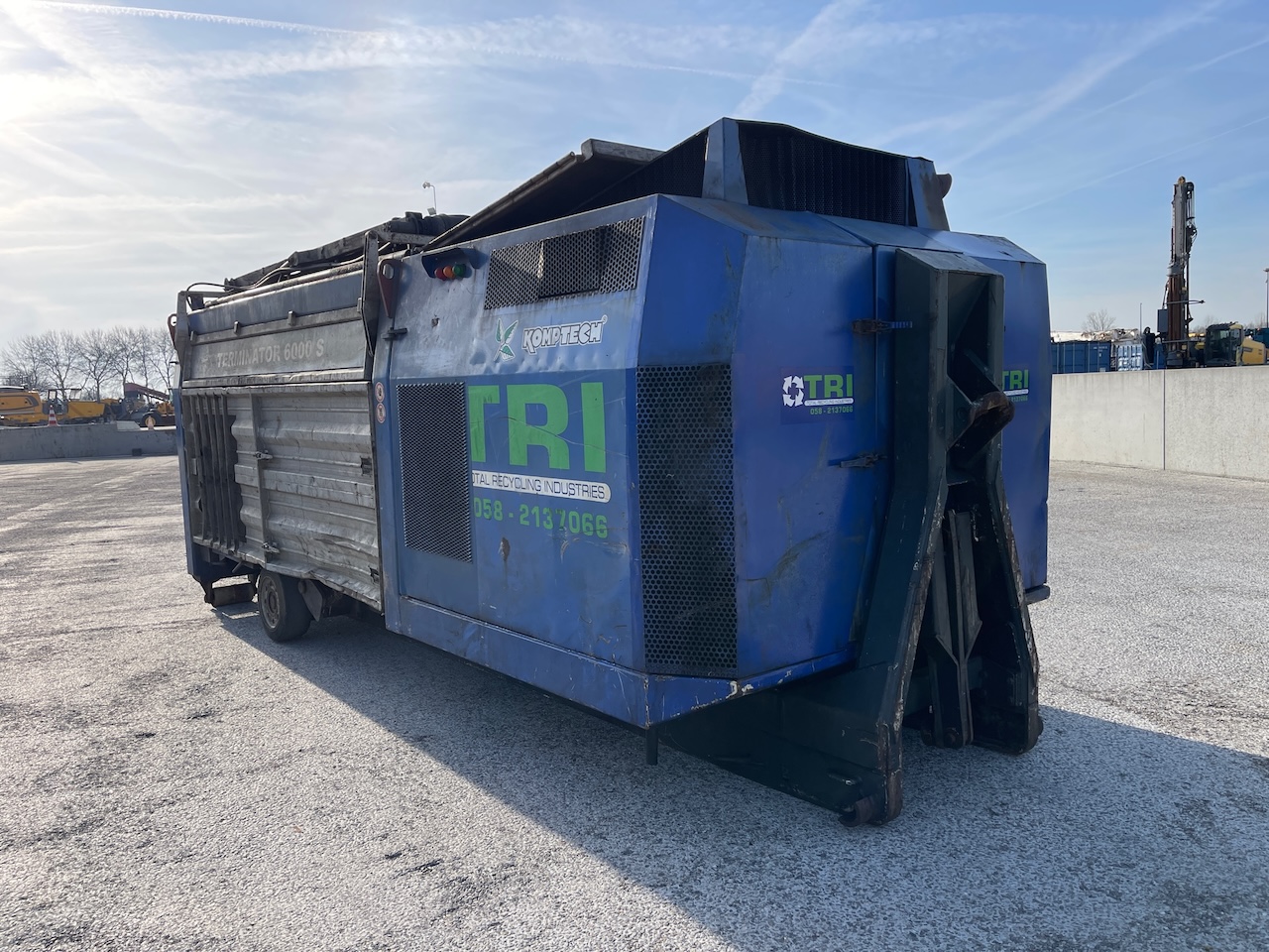 Komptech Terminator 6000S Banden Shredder 2005