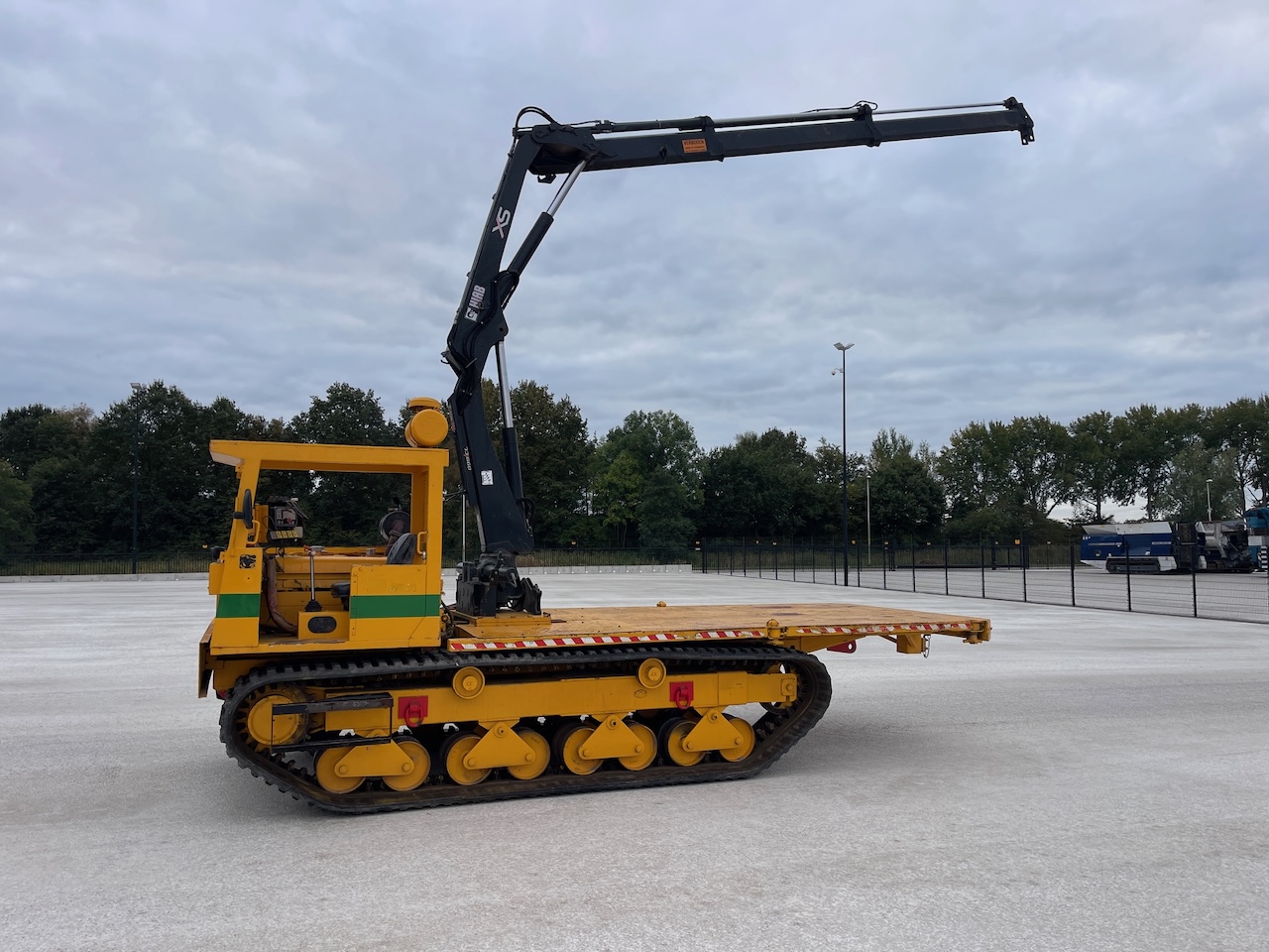 Morooka MST 1500 + Hiab kraan 2008