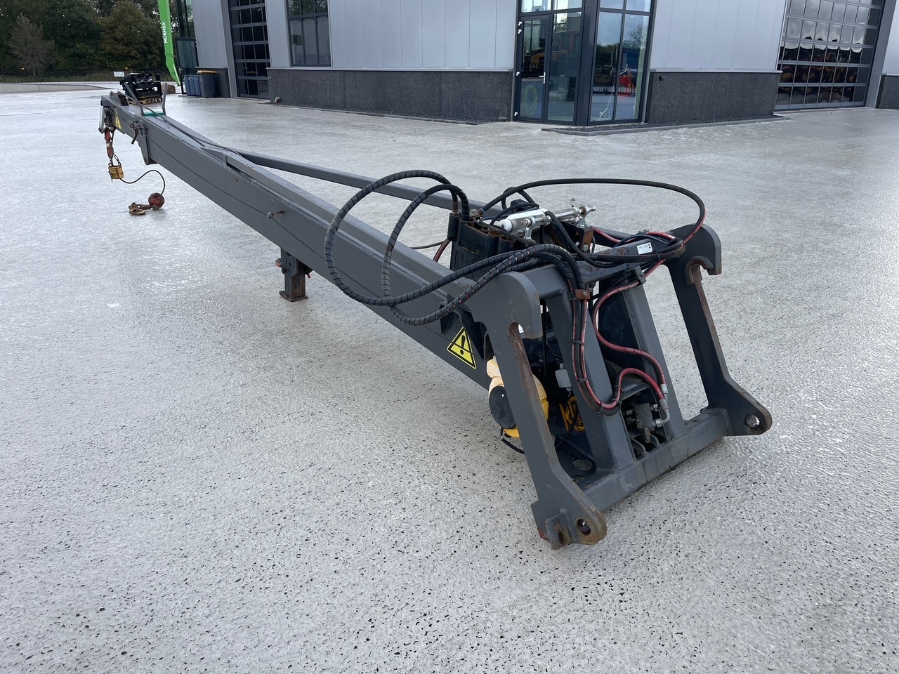 Telescoop mast / jib shovel + lier Volvo aansl. 2011