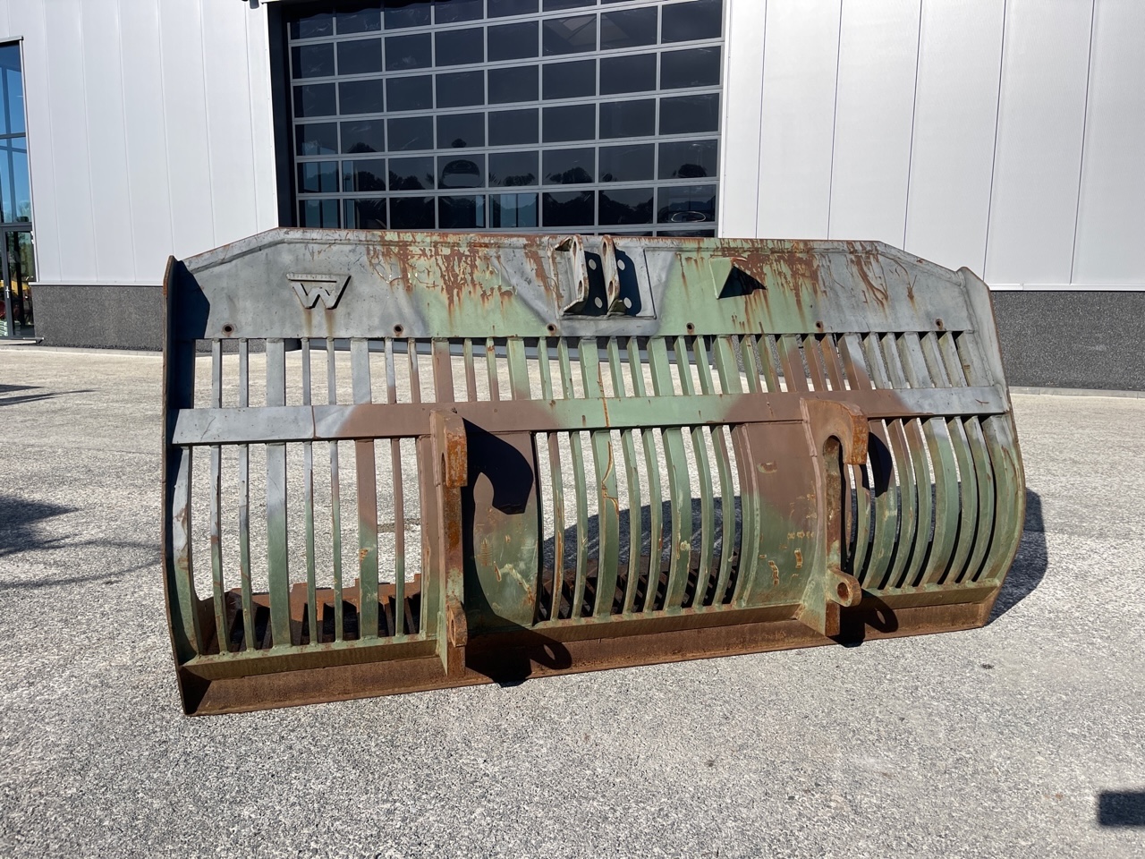 Puinbak 265cm Werklust aansluiting 