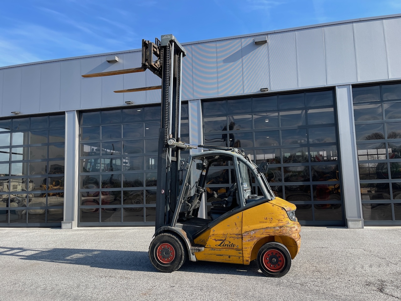 Linde H45D Sideshift / Vorkenversteller 2007