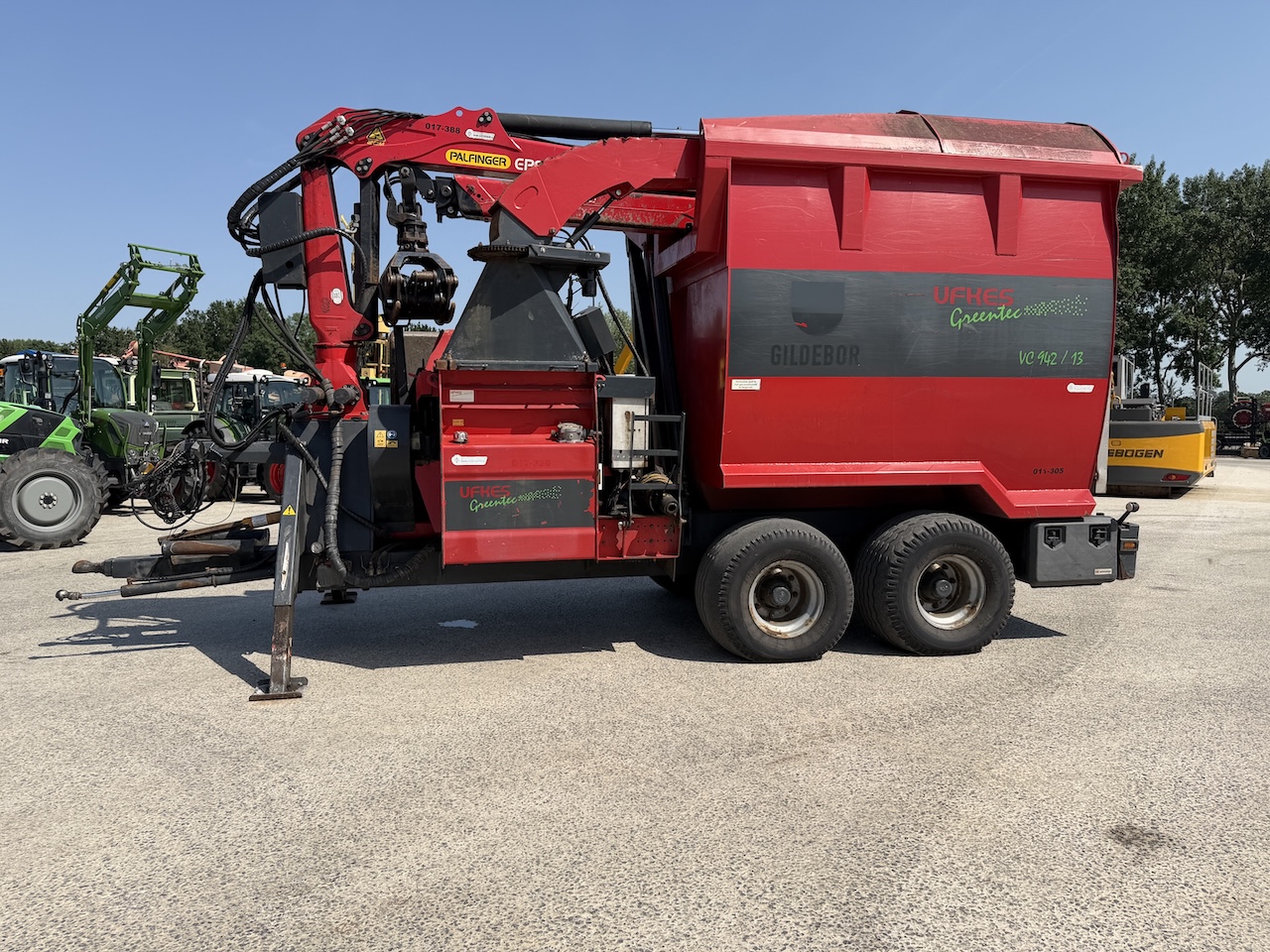Ufkes Greentec 942/13 Wood Chipper 2016